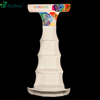 Ecobox TG-01102C اختيار وخلط رفوف عرض حلوى الزاوية 