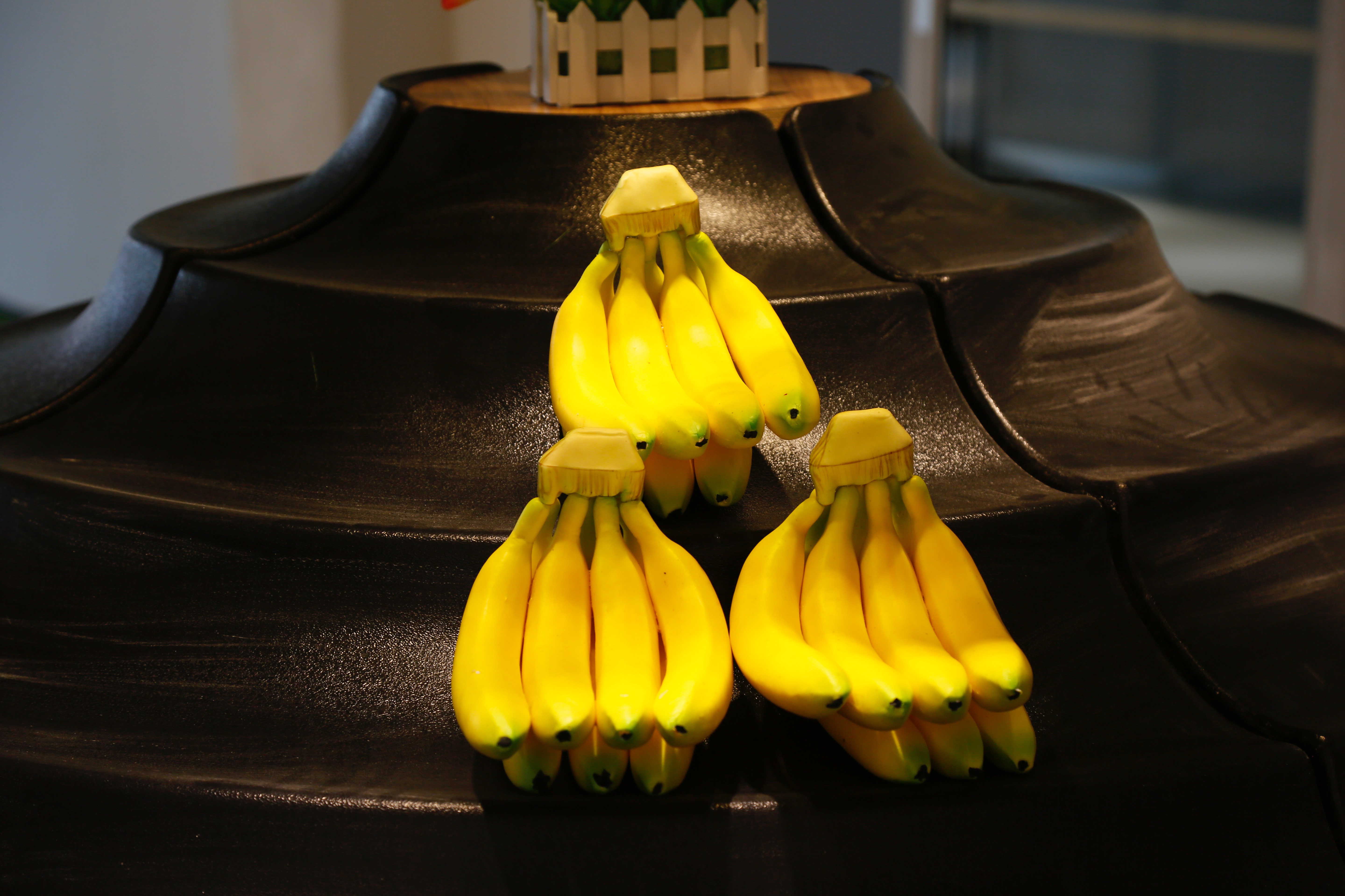 Ecobox صديقة للبيئة خطوة الموز الناهض خطوة واحدة فاكهة كاذبة الناهض